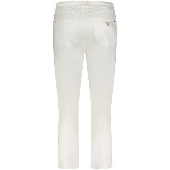 White Lyocell Women Jeans