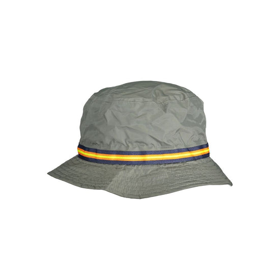 Green Polyamide Men Hat