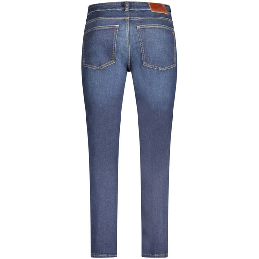 Blue Cotton Jeans & Pant