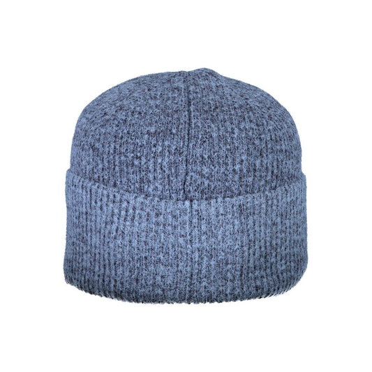 Blue Wool Men Cap