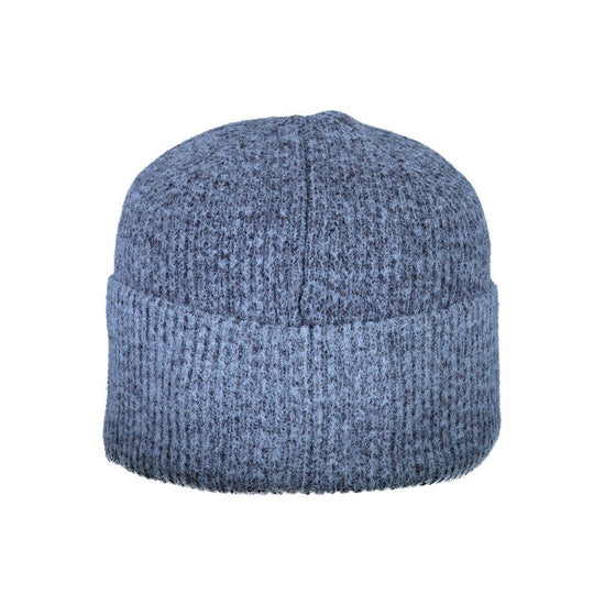 Blue Wool Men Cap