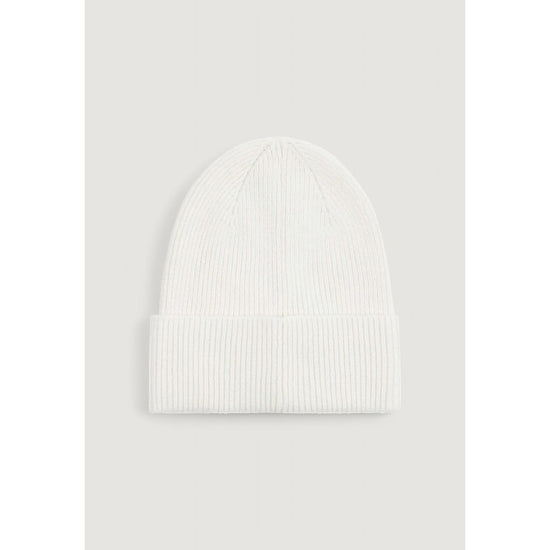 White Cotton Cotton Hat