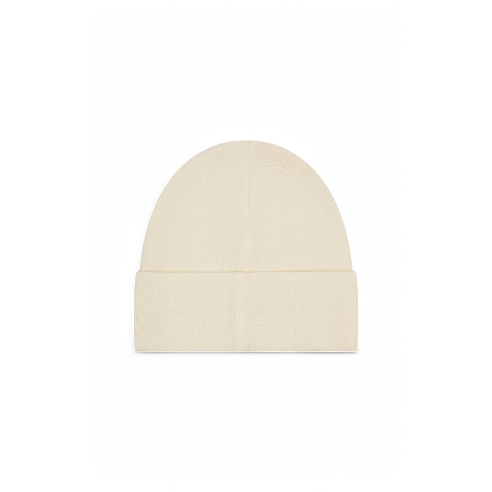 Cream Polyester Polyester Hat