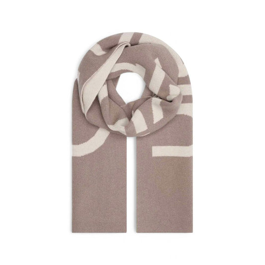 Beige Wool Scarf