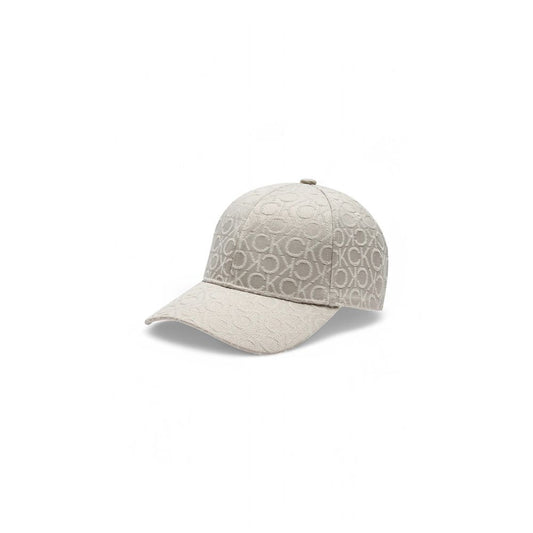 Gray Polyester Polyester Hat