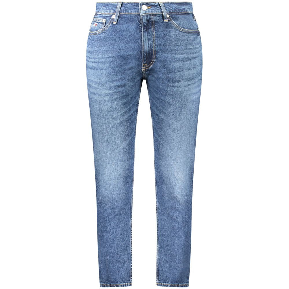 Blue Cotton Men Jeans