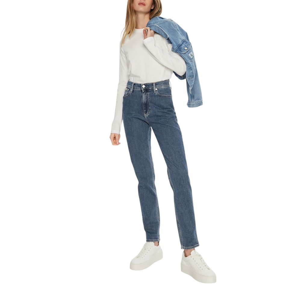 Blue Cotton Jeans & Pant