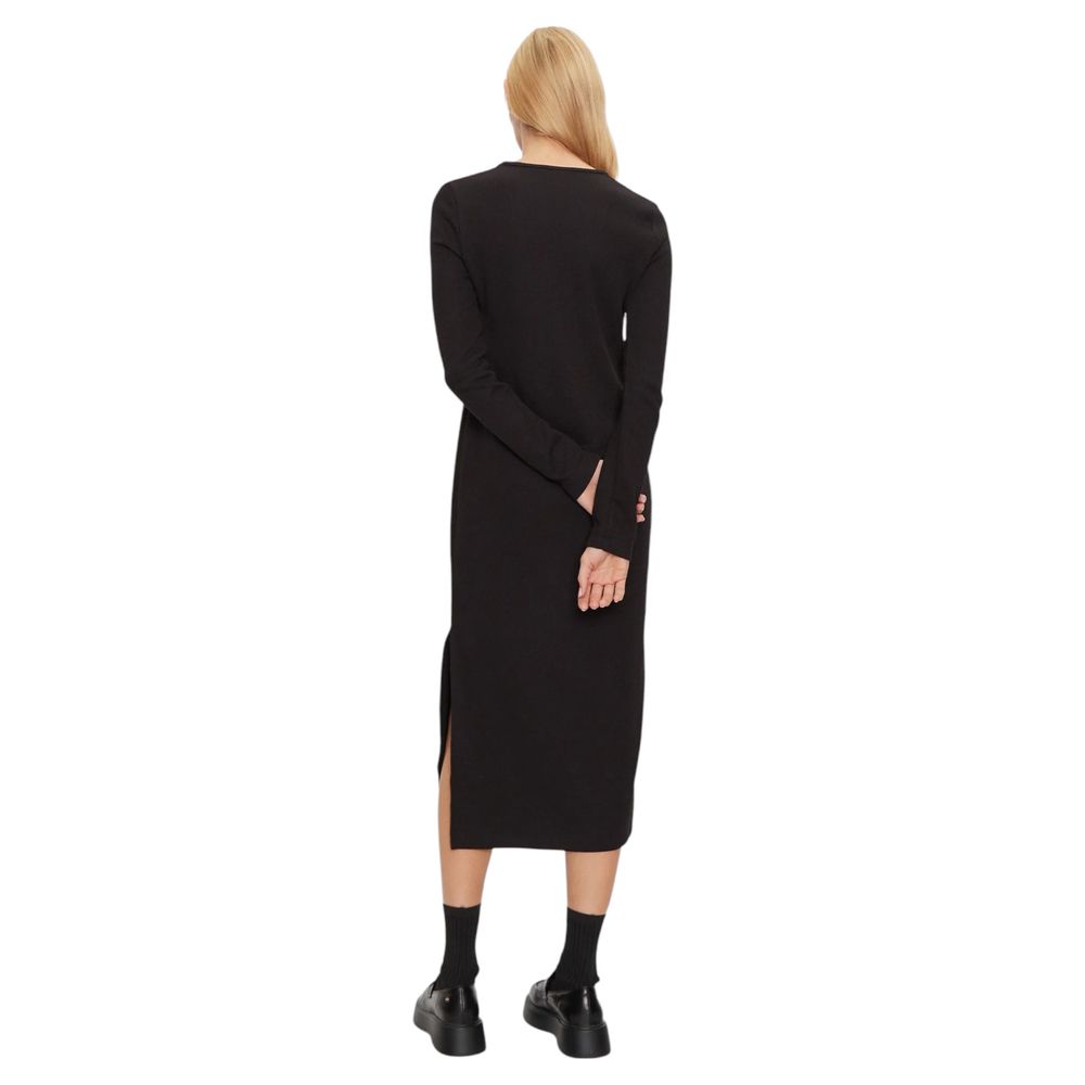 Black Cotton Dress