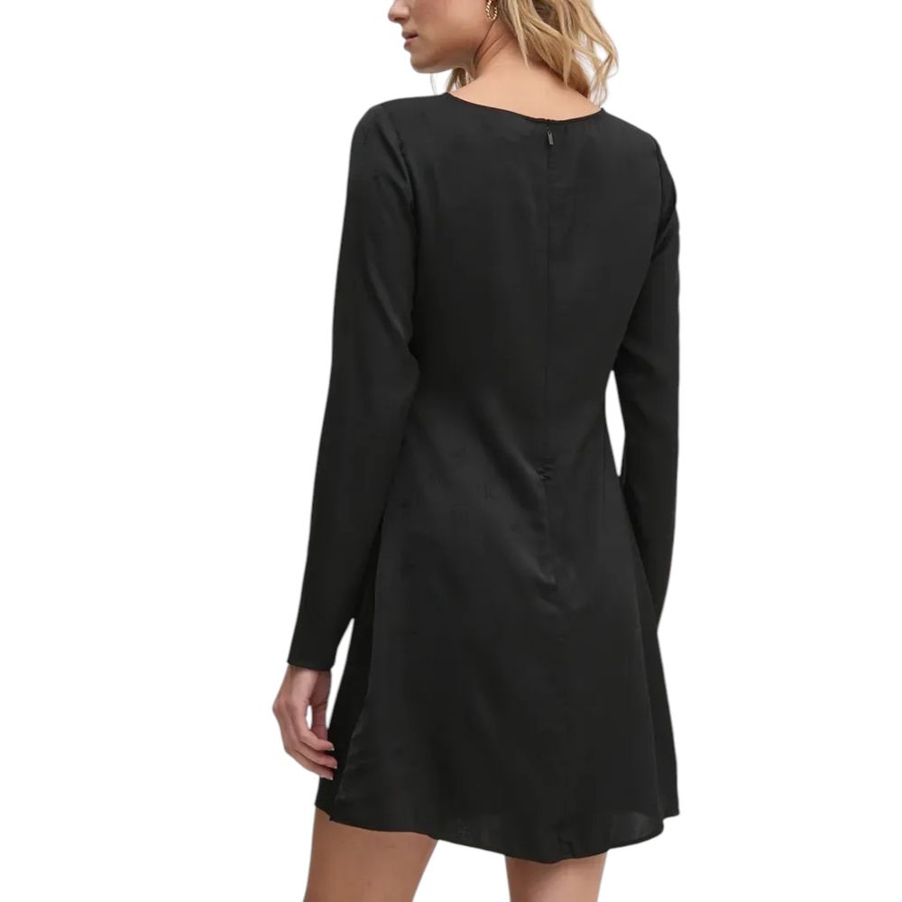 Black Polyester Dress