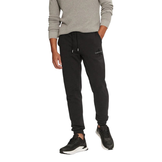 Black Cotton Cotton Jeans & Pant