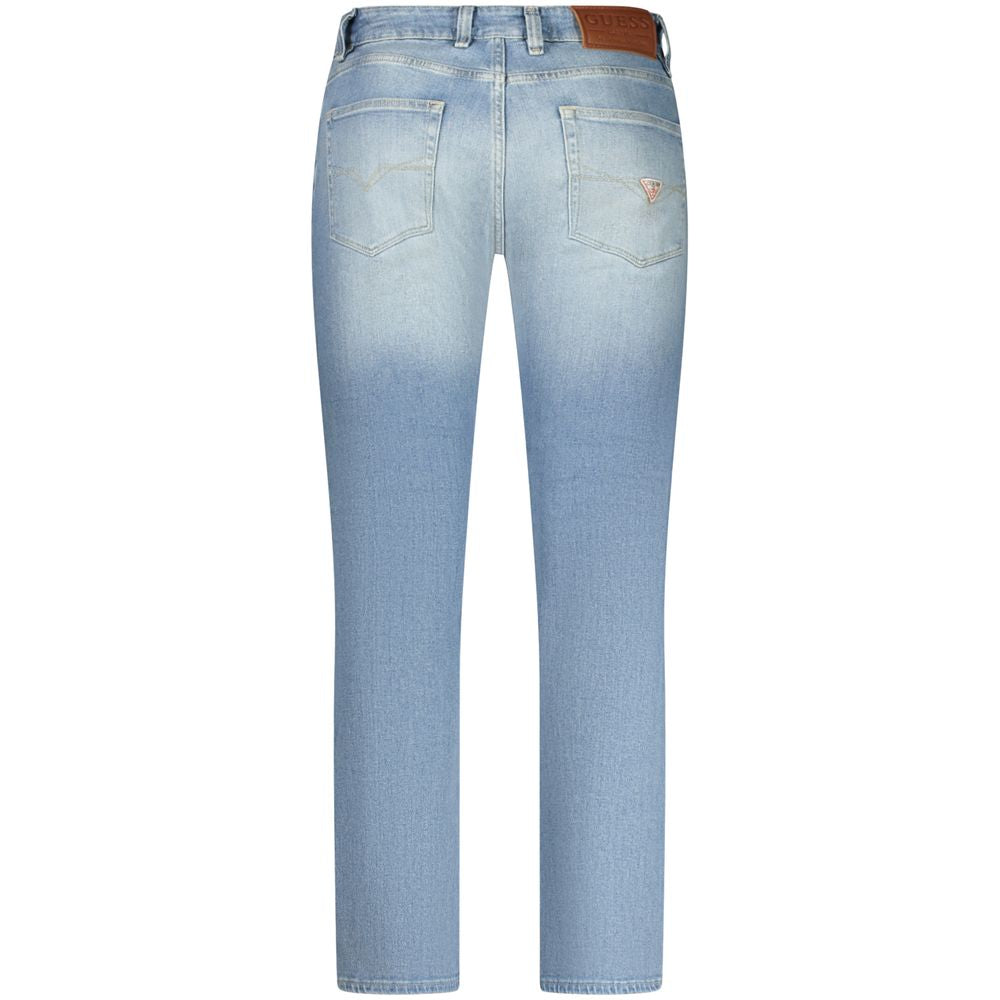 Blue Cotton Men Jeans