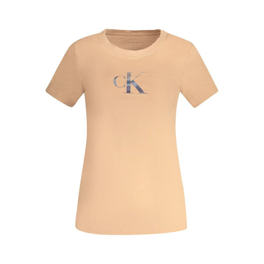 Pink Cotton Women TShirt