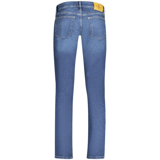 Blue Cotton Men Jeans