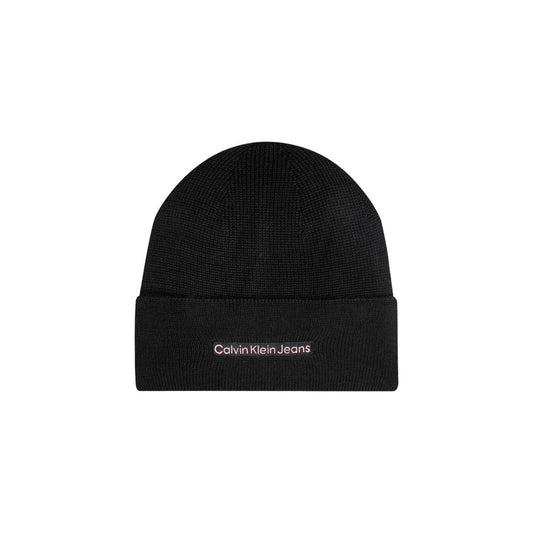 Black Cotton Hat