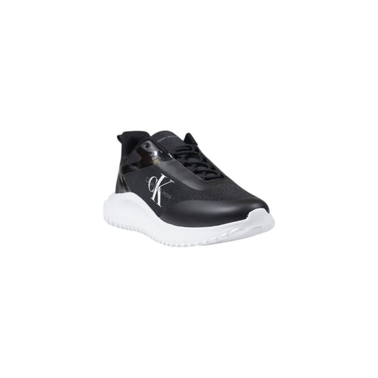 Black And White Recycled Polyester Sneaker