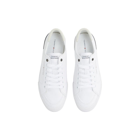 White Recycled Cotton Sneaker