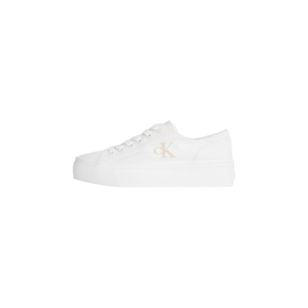 White Recycled Cotton Sneaker