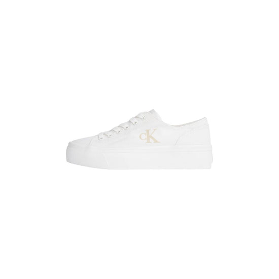 White Recycled Cotton Sneaker