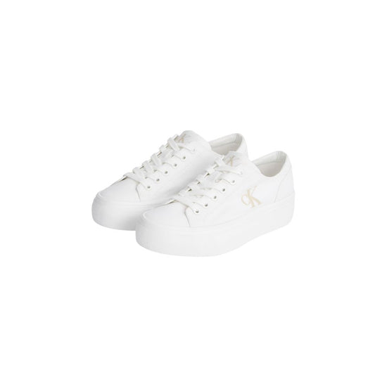 White Recycled Cotton Sneaker