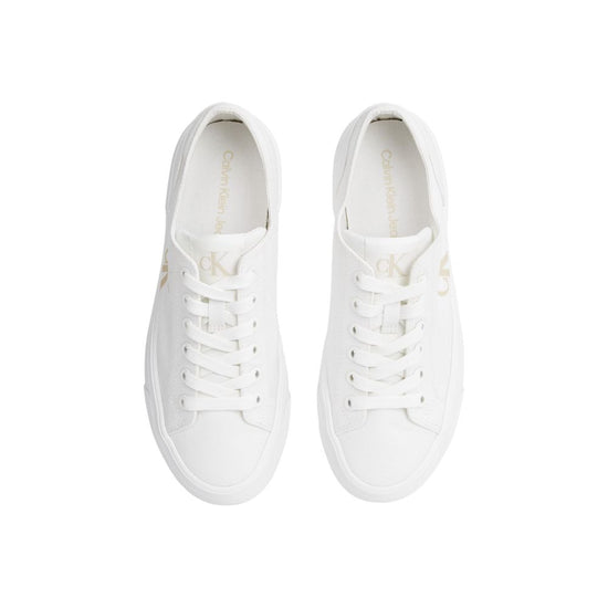 White Recycled Cotton Sneaker