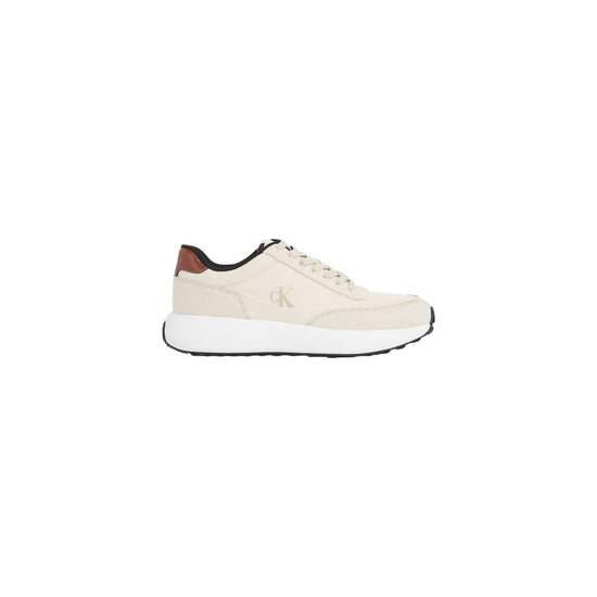 Cream Leather Sneaker