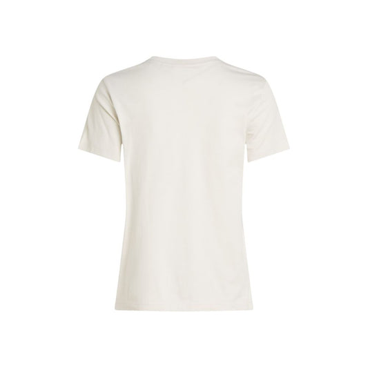 Beige Cotton Rigenerato Tops & T-Shirt