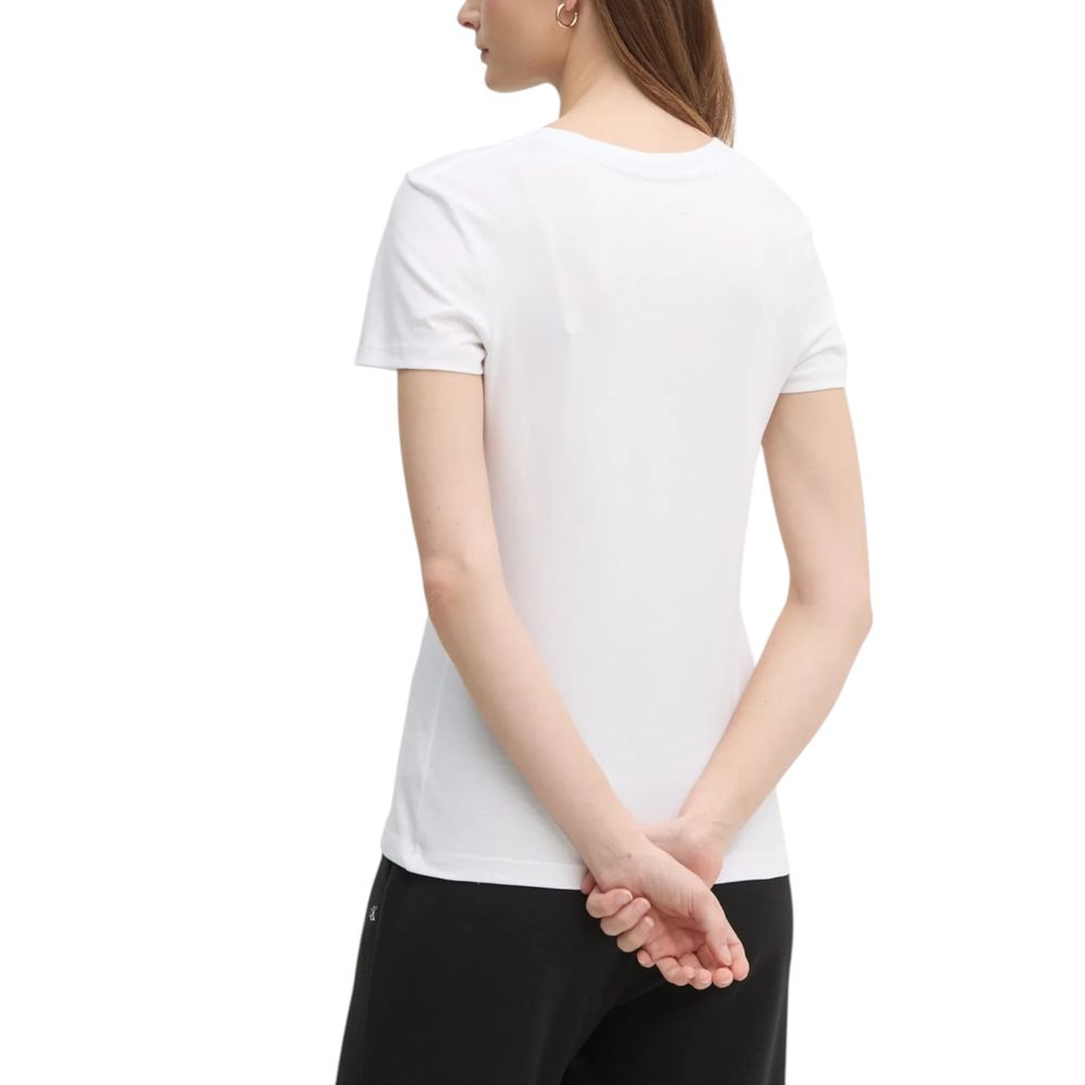 White Cotton Rigenerato Tops & T-Shirt