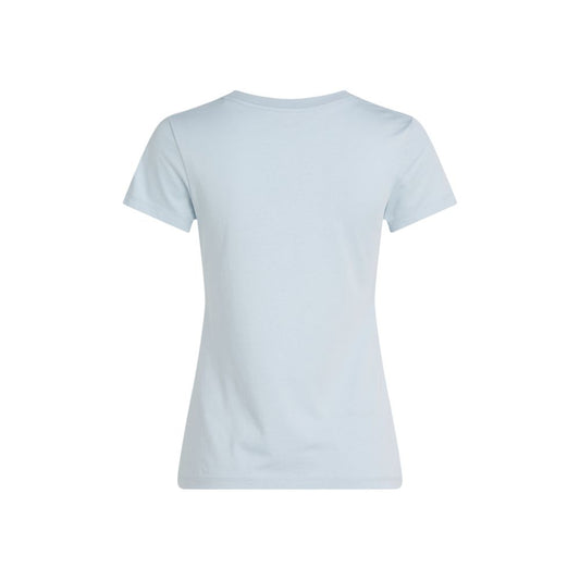 Blue Cotton Rigenerato Tops & T-Shirt