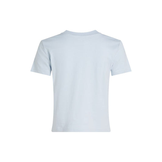 Blue Cotton Rigenerato Tops & T-Shirt