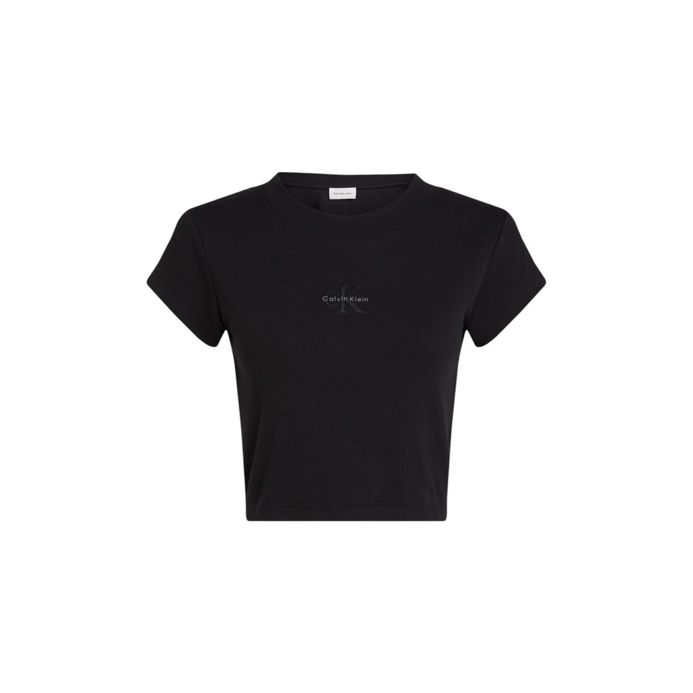 Black Cotton Tops & T-Shirt