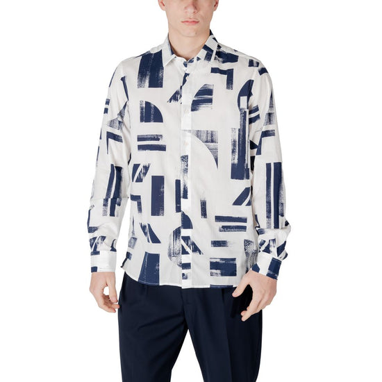 Blue Viscose Shirt