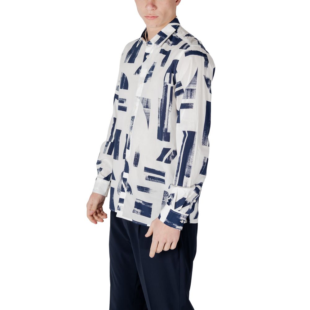 Blue Viscose Shirt