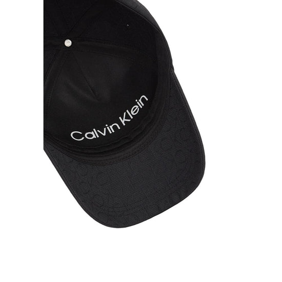 Black Recycled Polyester Hat