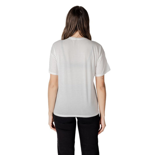 White Polyester Tops & T-Shirt