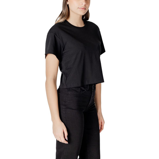 Black Organic Cotton Tops & T-Shirt