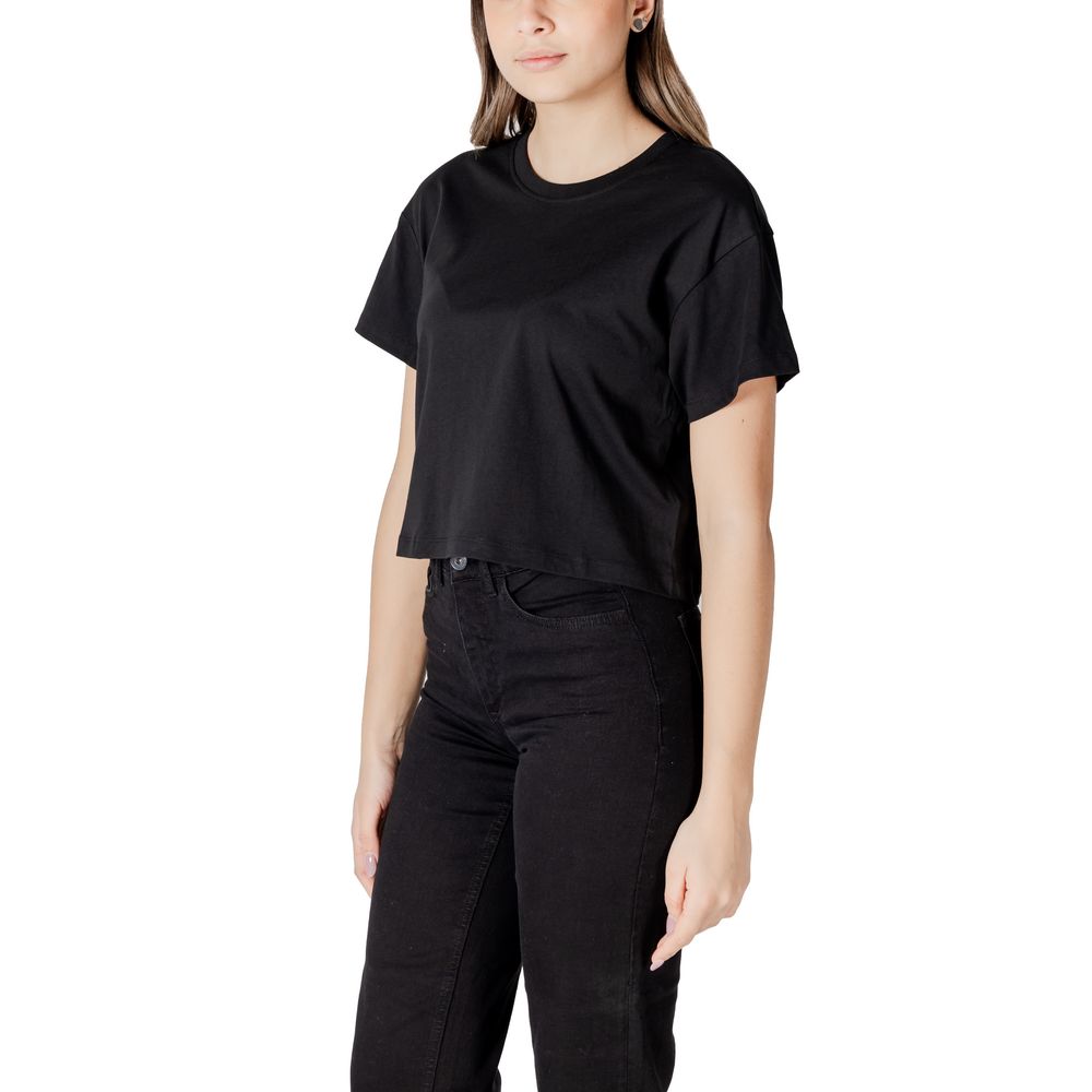 Black Organic Cotton Tops & T-Shirt