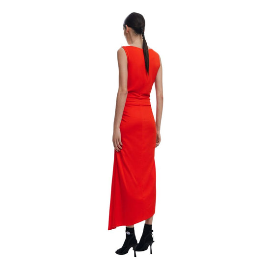 Red Viscose Dress