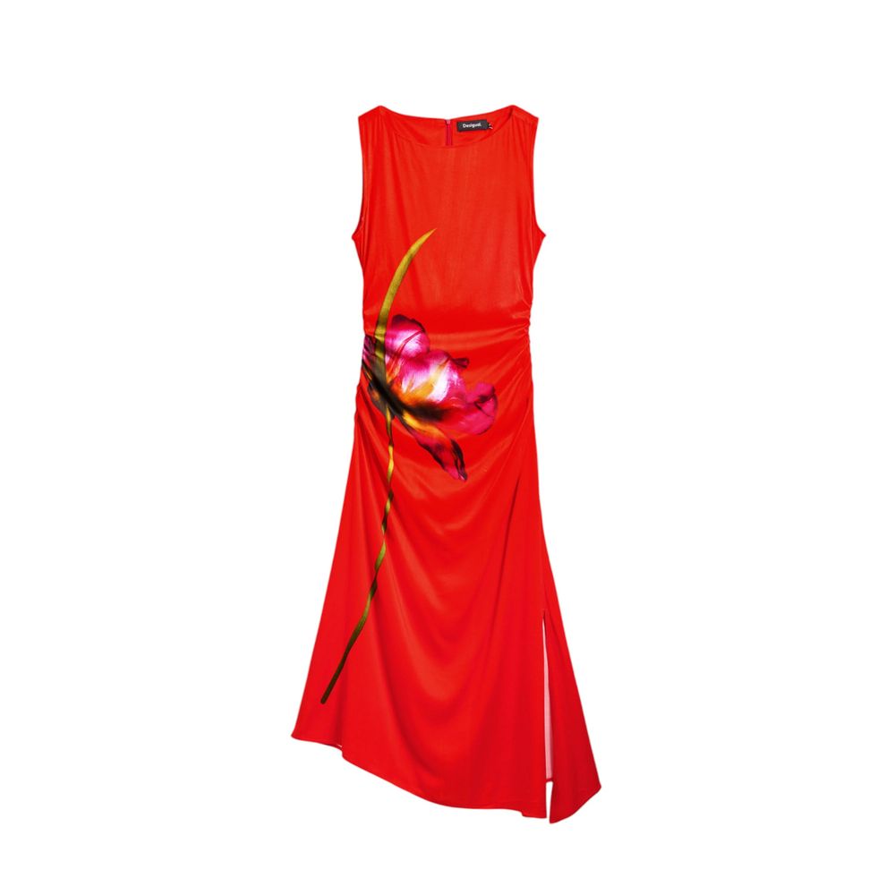 Red Viscose Dress