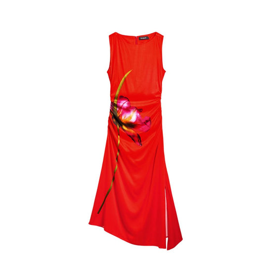 Red Viscose Dress