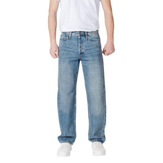 Blue Cotton Jeans & Pant