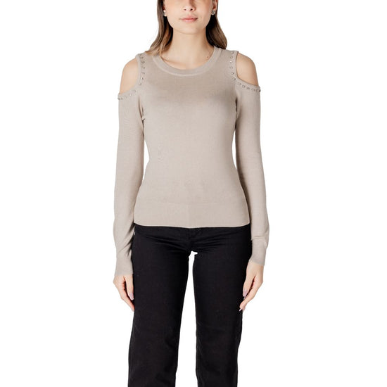 Beige Viscose Tops & T-Shirt