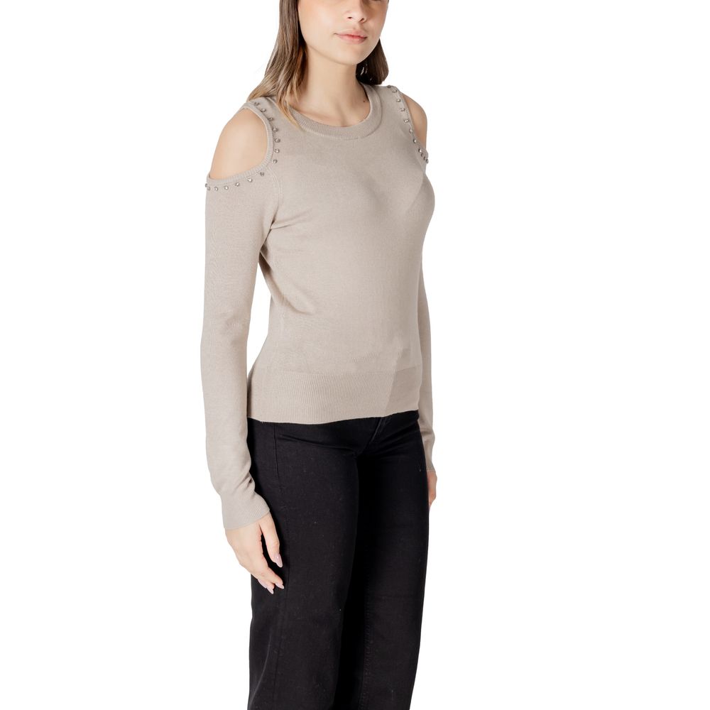 Beige Viscose Tops & T-Shirt