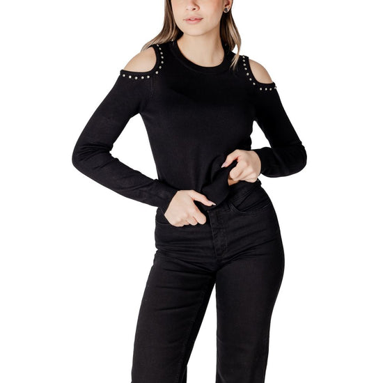 Black Viscose Tops & T-Shirt