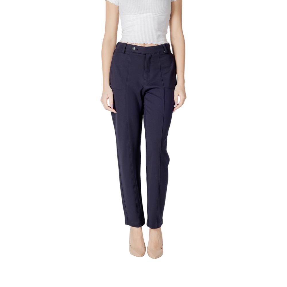 Blue Viscose Jeans & Pant