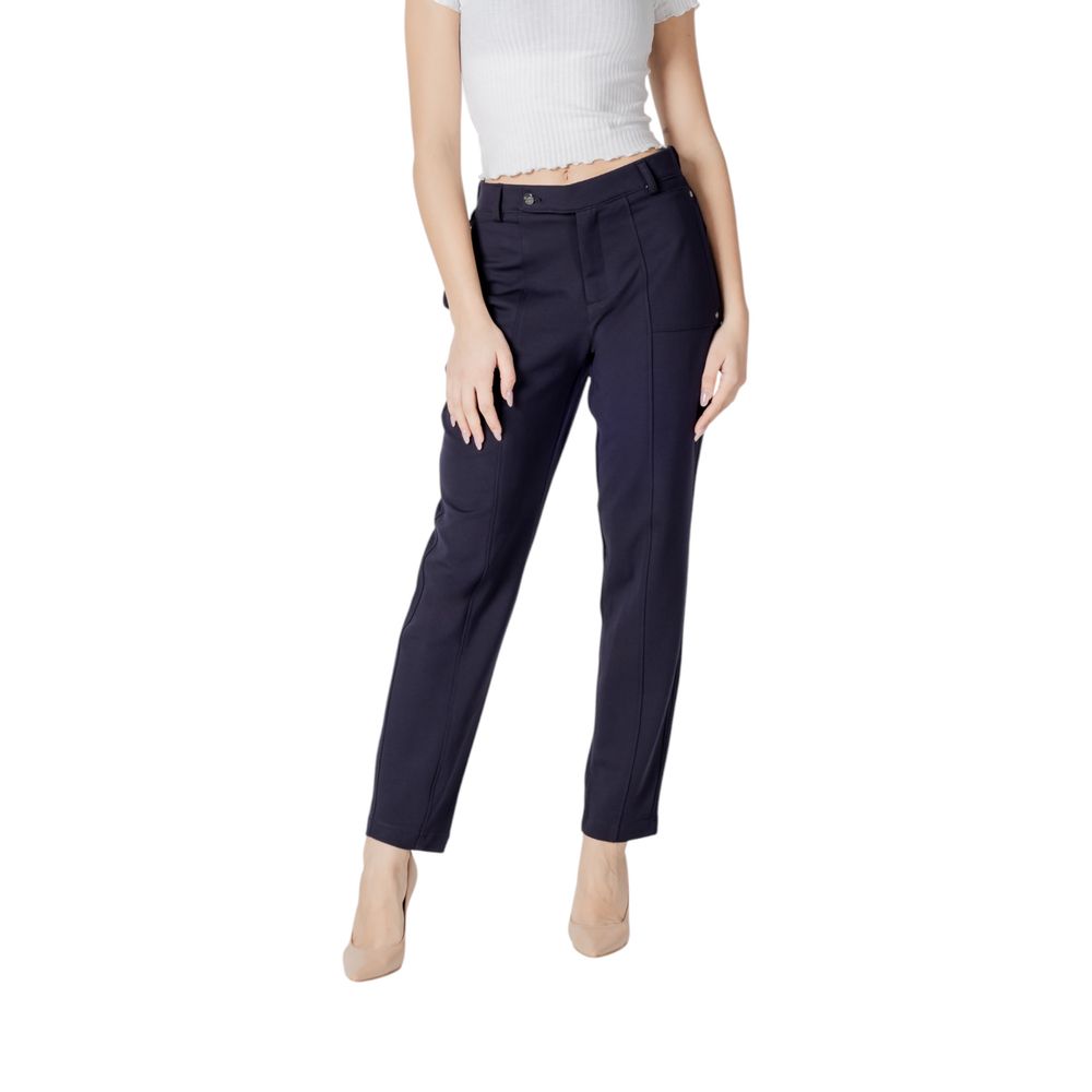 Blue Viscose Jeans & Pant