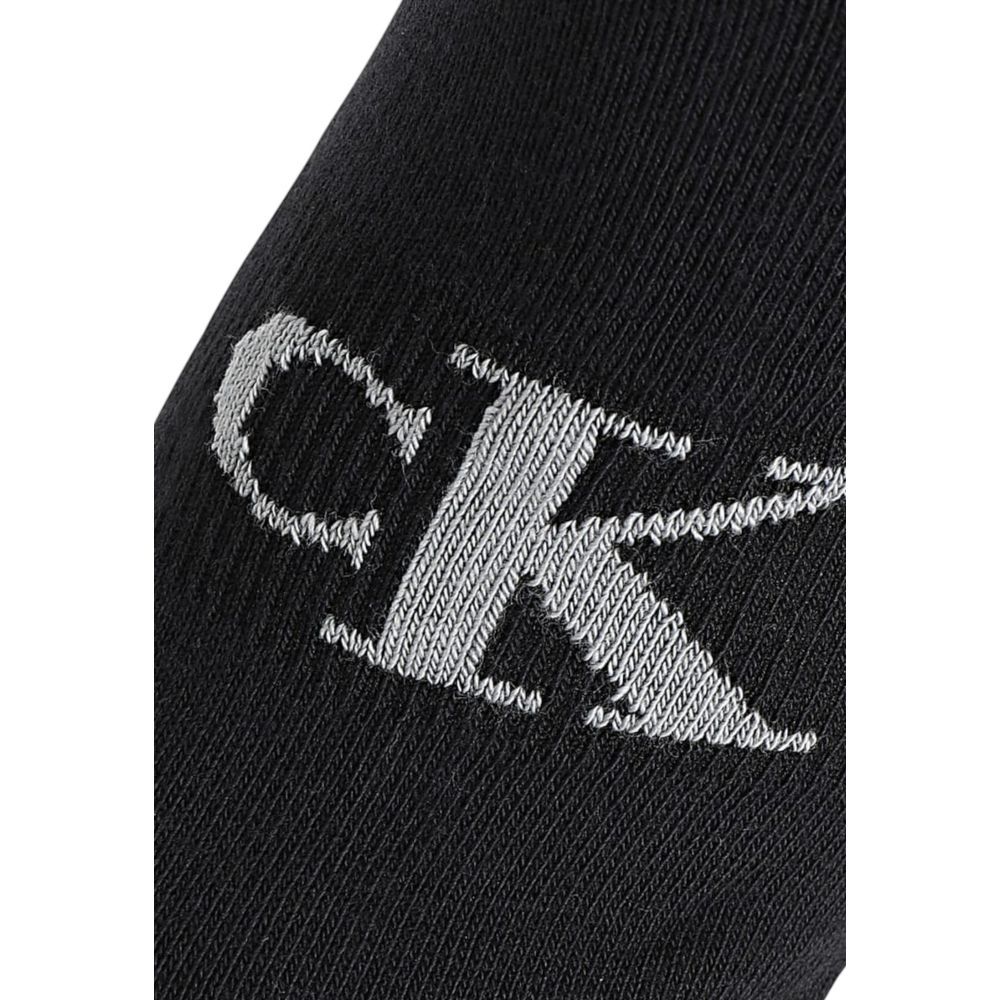 Black Cotton Sock