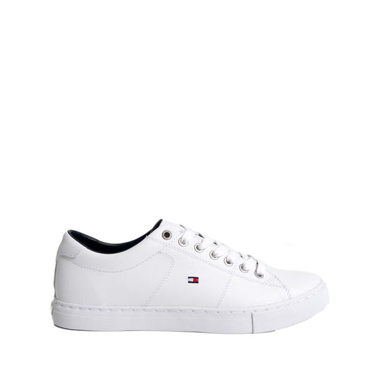 White Leather Sneaker