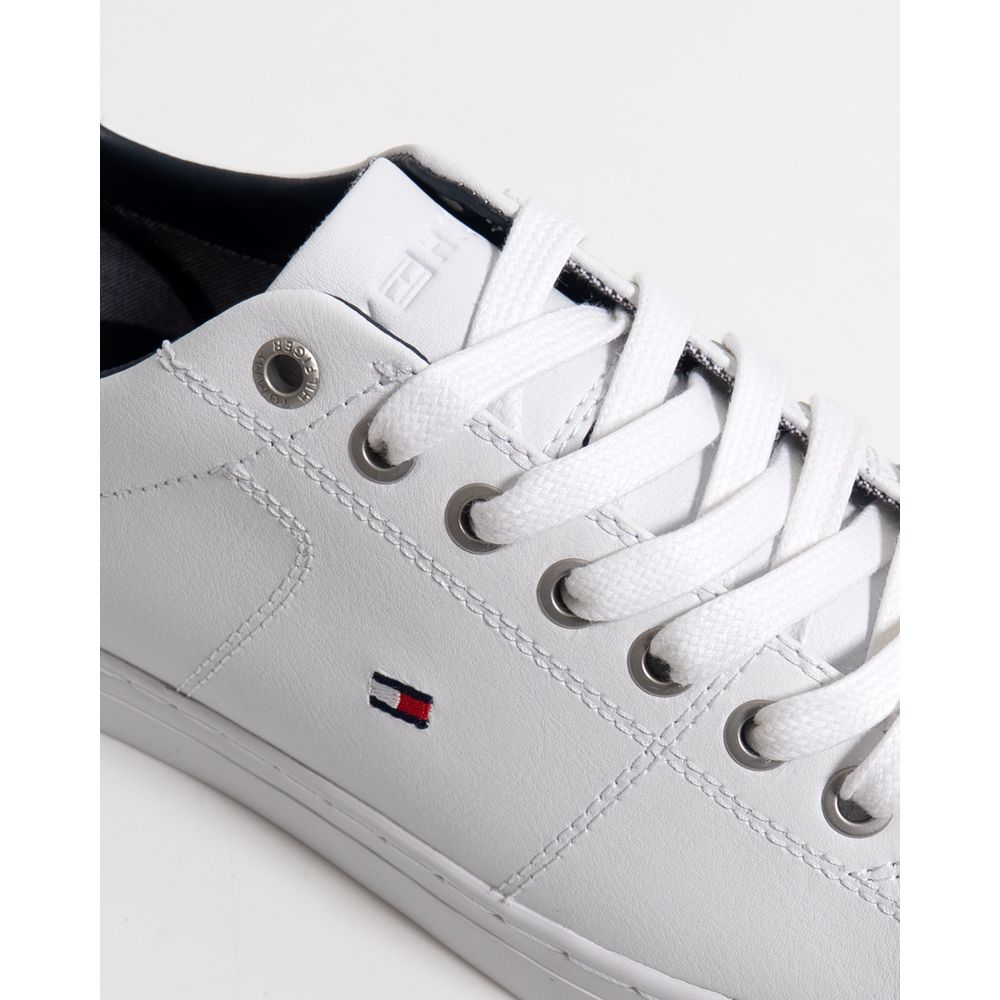 White Leather Sneaker