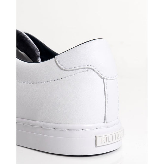 White Leather Sneaker