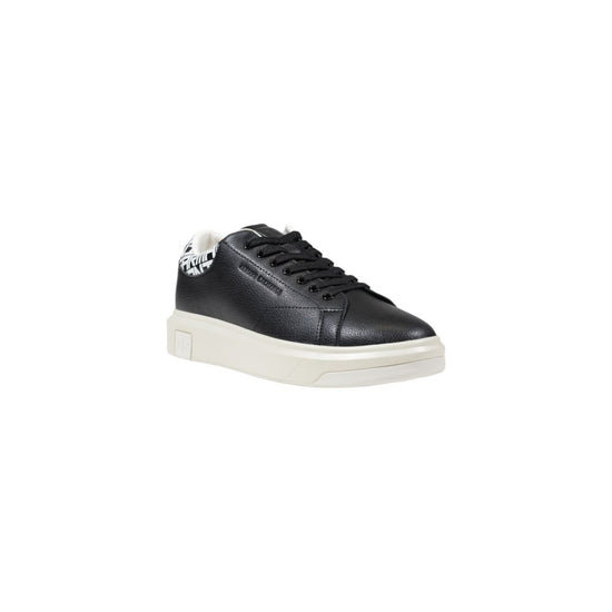 Black And White Leather Sneaker